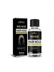 男女適用的通用假髮黏膠,適用於髮網、髮際線,強力透明、快速乾燥