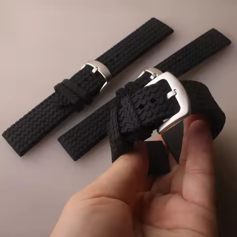 Rubber Watch Strap for Chopin Chopard Series Sports Wrist Strap168511 -300 Mechanical Men Silicon Wa