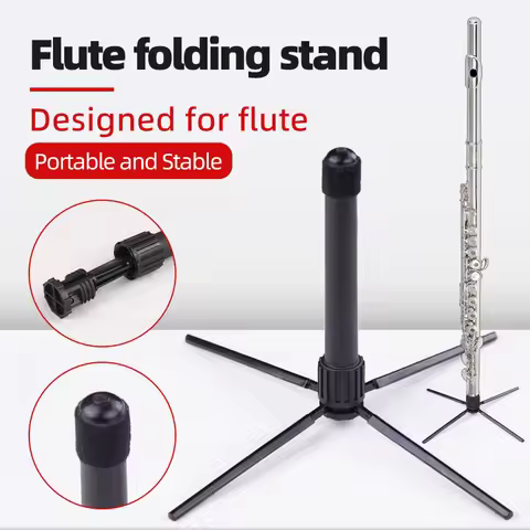Portable Foldable Flute Storage Stand, Universal Flute Holder, Musical Instrument Accessories, Instr