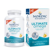 Nordic Naturals Ultimate Omega, Lemon Flavor - 210 Soft Gels - 1280 mg Omega-3 - High-Potency Omega-