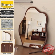 Irregular Bathroom Mirror Cloud Mirror Dressing Mirror Wall-Mounted Mirror Makeup Mirror