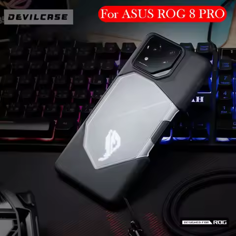 DEVILCASE Case For ASUS ROG 8 PRO Airbag Back Cover Case for ASUS ROG 8