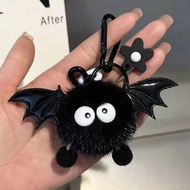 Cute Ins briquette Schoolbag with Pendant and Keychain - Fun Backpack Accessory Set