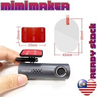 Electrostatic Sticker with Heat Resistant 3M Adhesive Sticker for 70Mai 1S / 70Mai M300 Dashcam