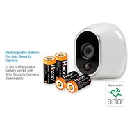 Hixon 4pcs UL&FCC Certified 700mAh RCR123A CR123 Rechargeable protected Batteries for Netgear Arlo H