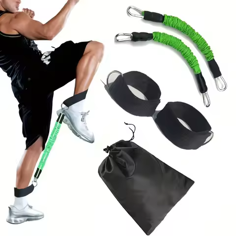 Ankle Straps Resistance Bands Set Fitness Workout Exercise Equipment Ankle Weight Yoga Elastic Fitne