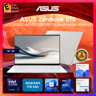 ASUS Zenbook S14 UX5406S-APV208WMS/UX5406S-APV209WMS (U7-258V/32GB/1TB SSD/14" 3K/Intel Arc/W11/Copi