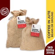 [KBM] JUTE Kapeng Robusta Coffee & Grounds 1KG/500G/250G [Kapeng Barako by Marian]