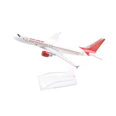 JASON TUTU 16cm AIR INDIA A320 Airways Airplane Model Airplane Diecast Metal 1/400 Scale Planes