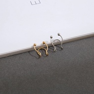 Nose ring Nose Middle Nose ring Fake Horseshoe ring No Need Piercing Holes Fake Nose ring Staghorn N