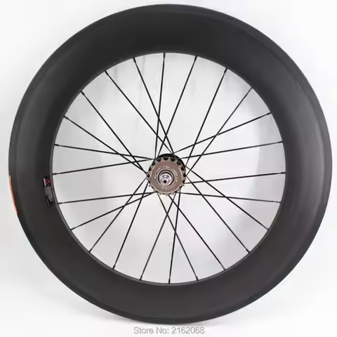 1pcs New 700C 88mm clincher rims Road Track Fixed Gear bike matt 3K UD 12K full carbon bicycle wheel