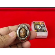 2567 Biagae +Ner Apaka Lp Bunma Wat Khao Keow Thong 挡降贝包好白钢质。