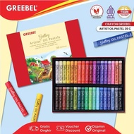 GREEBEL Crayon Artist 36 Colors Crayon Artist Oil Pastel 36C Crayon Greebel