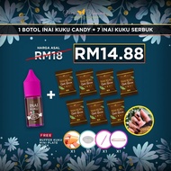 HQ Yara Clarissa - Inai Kuku Beli 1 Free Lagi 7 Pcs (Total 8 Pcs Inai) - Tak Perlu Buffer, Tahan Lam