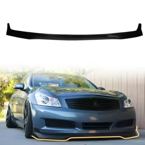 Front Bumper Lip Spoiler Compatible with 20072008 Infiniti G35 Sedan 2009 G37 Sedan Not Fit Sport Mo