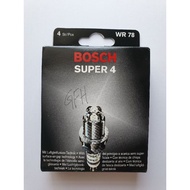 GFH Bosch super 4 spark plug WR78X Proton wira 1.5/1.3,ISWARA,SAGA 8V/12V,UNSER,KE70,SUNNY,C22
