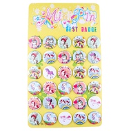 Princess Elsa Badge Girl Elsa Brooch Elsa Badge Elsa Schoolbag Pendant Frozen Medal