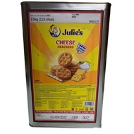 Julie's Tin Biscuit - Cheese Cracker 3.5kg