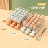 Egg Storage Box Adjustable Household Double-Layer Storage Box Chicken Duck Egg Storage Box Egg Stora