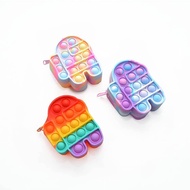 BISA COD!!! Dompet Koin Pop It silicone mini Karakter Lucu import Trendy