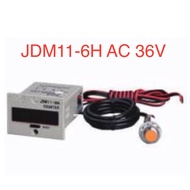 Counter Relay JDM11-6H AC 36V 5 Digit Display Electronic Industrial Counter Mechanical Electric Coun