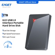 EAGET G22 5Gbps High-Speed Portable External Hard Drive For PC Desktop&Laptops&Phone (500GB/640GB/1T