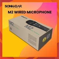 SONICGEAR M2 WIRED MICROPHONE | 6.3MM JACK | 3M DETACHABLE CABLE | 1 YEAR WARRANTY meter detachable 6.3mm Jack