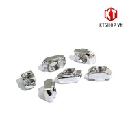 10 T-shaped swivel nuts for aluminum profiles 2020 3030