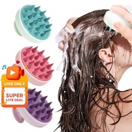 Soft Silicone Hair Shampoo Brush Cleaning Dandruff Dry/Wet Massage Scalp Shampoo Comb Anti-Itch Man 