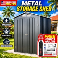 Outdoor Garden Storage Backyard Storage Large Setor Laman Besar Outdoor Garden Shed Cabinet Metal Sh