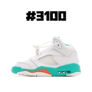 AJ style5 Children's Shoes Parent-Child Basketball Shoes Boys Children's Shoes Female Joe 5 Big Smal