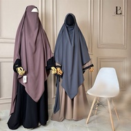 Balila Boutique French Khimar Instant Inaya Khimar Muslimah Pointed Model Forzaleta Fabric