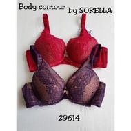 SORELLA Bra SIZE 32B,34B,36B-BODY CONTOUR BY Ews-29614