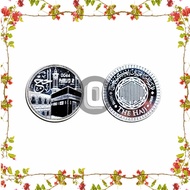 2 Dirham Silver Coin – Kaabah & The Hajj Edition in Capsule (Ag 999 | Natural Toning Condition)