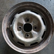 Rim besi Nissan sunny 13 inci ( used )