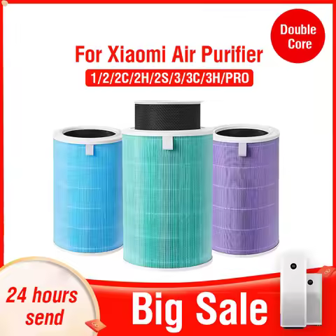 Hepa Filter For Xiaomi Mi Air Purifier 1 2 2S 2C 2H 3 3S 3C 3H Mijia Air Filters Carbon HEPA Replace