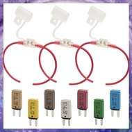 (Y W Z H)Automatic Reset E7 Fuse Holder Set 5A 7.5A 10A 15A 20A 25A 30A for Marine for Boat RV Truck