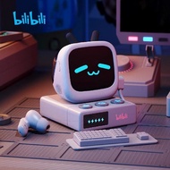 Bilibili Goods CUBE FACE หูฟังไร้สาย Bluetooth LCD Touchscreen หูฟังไร้สาย Bilibili Goods ใหม่ มาพร้
