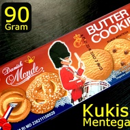 Nissin danish monde blue butter cookies 90 gr butter cookies