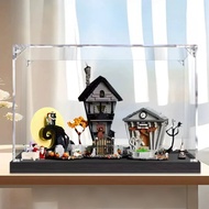 Transparent Acrylic Display Box For LEGO 21351 Tim Burton's Christmas Eve fright Storage Case Dustpr