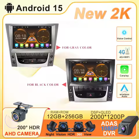 Auto Radio Android 15 For Lexus GS300 S190 GS350 GS400 GS430 GS450h GS460 GS 300 III 3 350 Multimedi