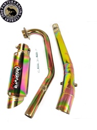 KNALPOT RACING PROLINER  CS1 SATRIA FU Mx 135 New  Mx Old Proliner Full Bunglon