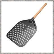 Pizza Peel,Perforated Pizza Shovel,Rectangular Pizza Turning Spatula with Detachable,For 12-Inch Piz