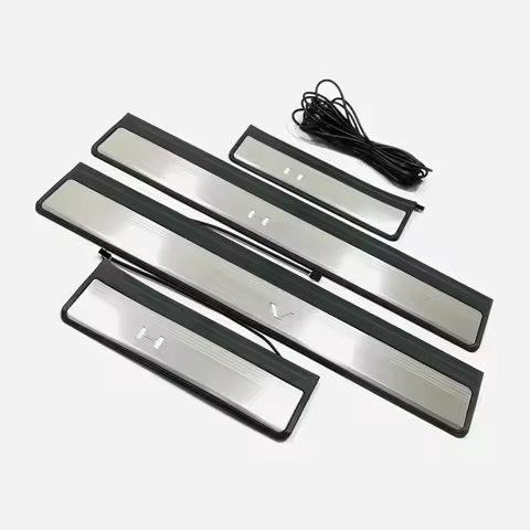 For Honda HRV HR-V HRV Vezel 2022 Accessories Led Door Sill Scuff Plate Cover Trim Exterior Decorati