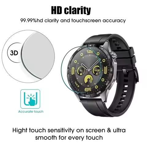 Tempered Glass Film For Huawei Watch GT 4 41MM 46MM Smart Watch Screen Anti-scratch Protector For Hu