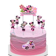 New-minimouse Cake Decoration/Minimouse Cake Decoration/Birthday Decoration/Full Stick Decoration/Cake Decoration