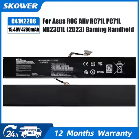 SKOWER 15.48V C41N2208 Battery for asus ROG Ally RC71L PC71L NR2301L Gaming Handheld Z1 Z1E Extreme 