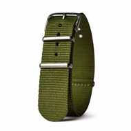 20mm Army Green Nato Nylon Watchstrap