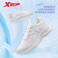 Xtep Women Running Shoes Shock Absorption Casual Lightweight Comfortable Lightweight Breathable Soft
