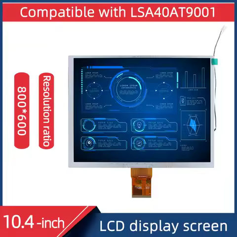 10.4-inch TTL60P 800 * 600 LCD screen suitable for LSA40AT9001 G104AG1-A01 HDMI computer secondary s